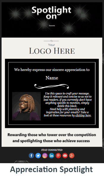 Appreciation Spotlight.