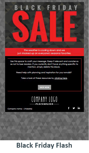 Black Friday Flash.