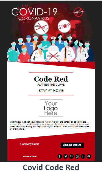 Covid Code Red.