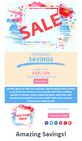 Amazing Savings!.
