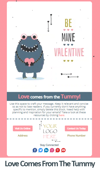 Love Comes From The Tummy.